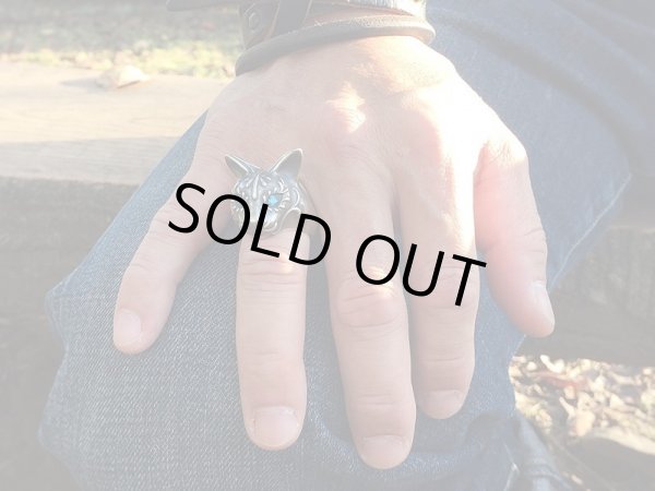 【猫リング】Cait Sith has Blue CZ Eyes｜gush（ガッシュ）