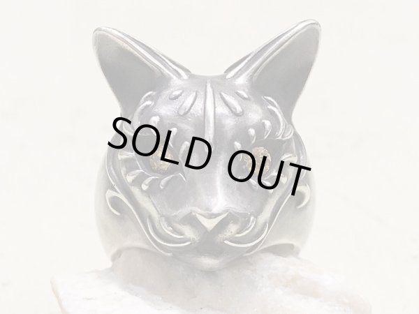 【猫リング】Cait Sith has CZ Yellow Eyes｜gush（ガッシュ）