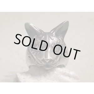 画像: ガッシュ/【ネコ 猫 シルバーリング】Cait Sith has CZ Eyes｜gush