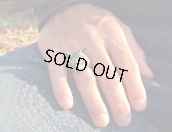 【猫リング】Cait Sith has CZ Yellow Eyes｜gush（ガッシュ）