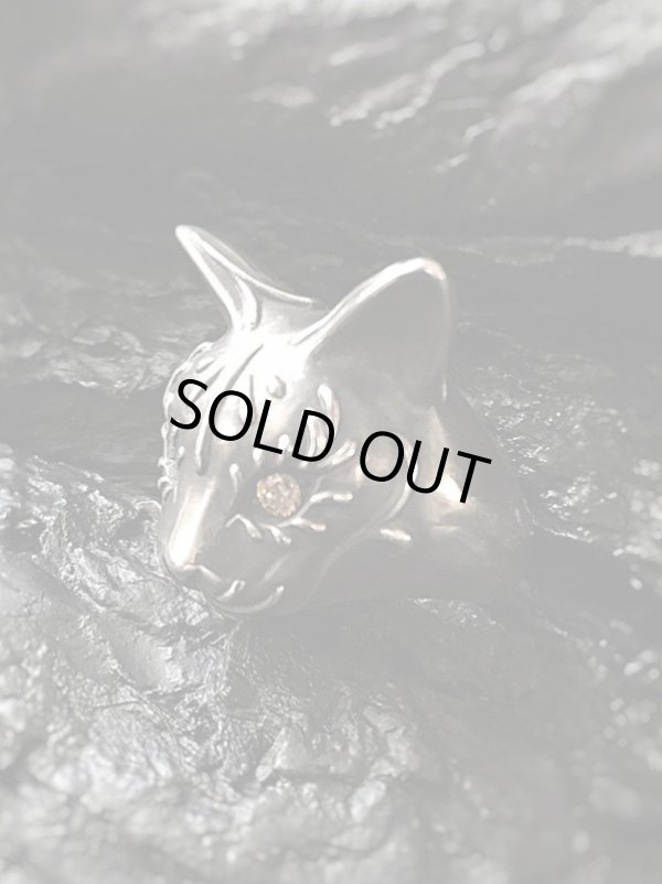 【猫リング】Cait Sith has CZ Yellow Eyes｜gush（ガッシュ）