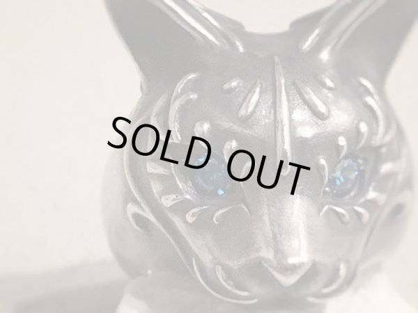 【猫リング】Cait Sith has Blue CZ Eyes｜gush（ガッシュ）