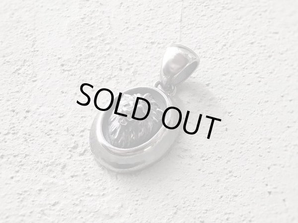 【ライオン ネックレス】Lion in Oval｜gush（ガッシュ）