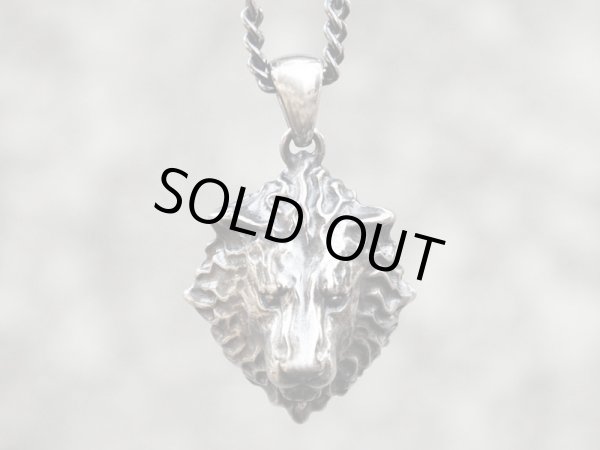 【ライオン ネックレス】Large Lion Head｜gush（ガッシュ）