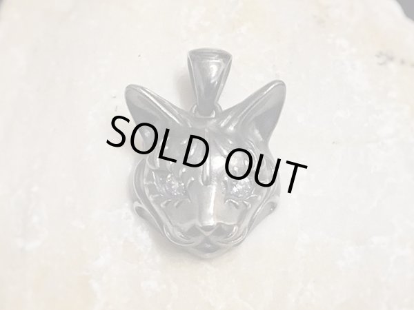 【ネコ 猫ネックレス】Cait Sith has CZ Eyes｜gush（ガッシュ）