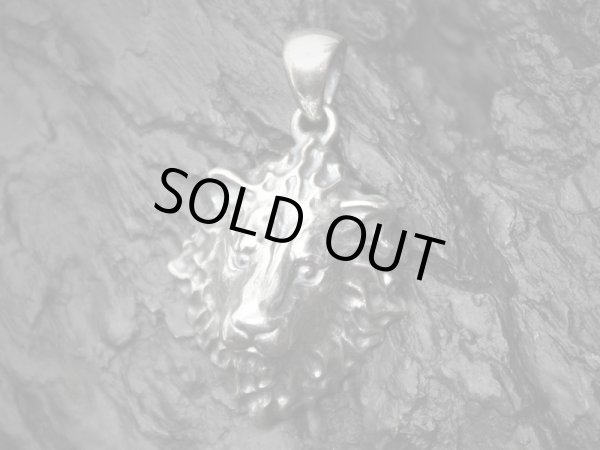 【ライオン ネックレス】Large Lion Head｜gush（ガッシュ）