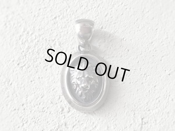 【ライオン ネックレス】Lion in Oval｜gush（ガッシュ）