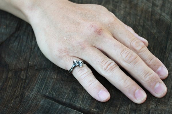 【スカルリング】Pair Skull｜gush（ガッシュ）