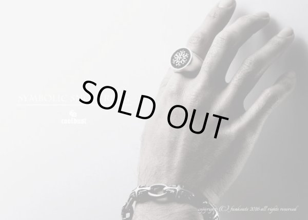 [雪の結晶 シルバーリング] symbolic snow ring / cooldust