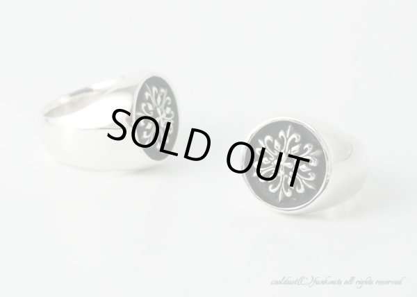 [雪の結晶 シルバーリング] symbolic snow ring / cooldust