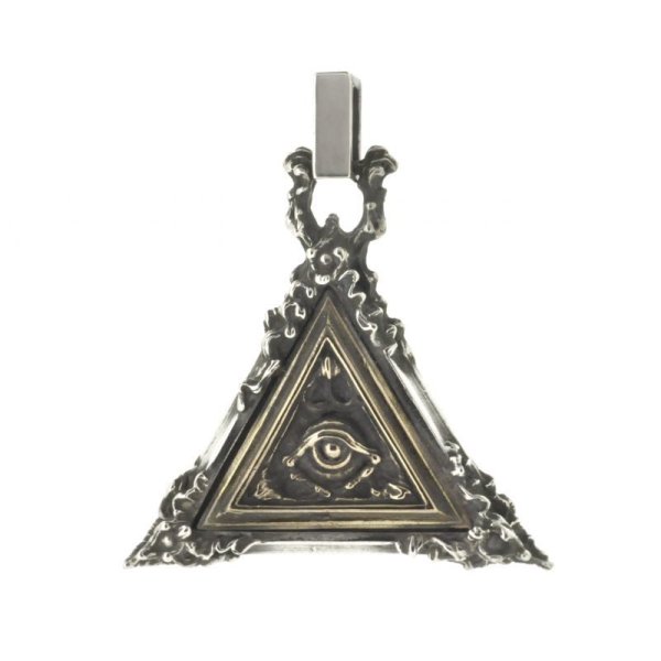[プロビデンスの目] Eye of Providence large（silver＆brass）｜Nil:GRAVE（ニルグレイブ）
