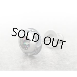 画像: アクアシルバー/アラベスクシルバーストーンピアスGRMQ