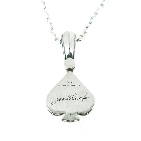 【ペアペンダント】スタイル オブ スペード&ハート ペンダント|Ark silver accessories/アーク シルバーアクセサリーズ