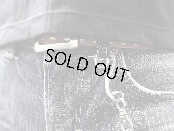 【シルバーウォレットチェーン】Piece of Arabesque｜gush（ガッシュ）