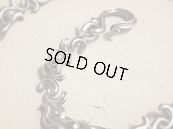 【シルバーウォレットチェーン】Piece of Arabesque｜gush（ガッシュ）