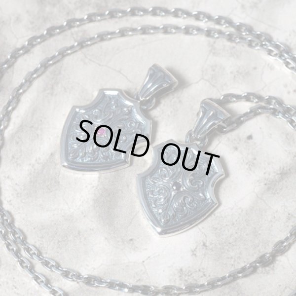 [クロスエンブレム ネックレス] Crossed Acanthus（クロストアカンサス）｜Guardia/ガルディア