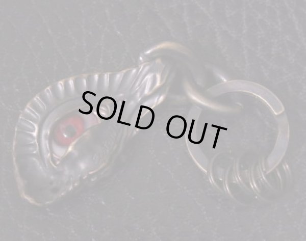 [義眼キーホルダー]Ecstasis Brass(エクスタシスブラス) / BLIND RABBIT（ブラインドラビット）