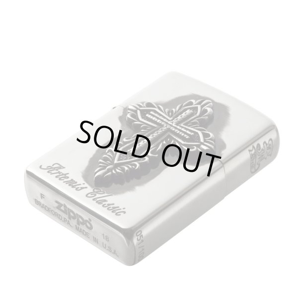 フローラルディヴァインクロスZIPPOライター｜Artemis Classic/アルテミスクラシック