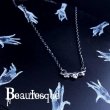 [シルバーネックレス] Rose necklace｜Beautesque（ビュウテスク）