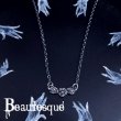 [シルバーネックレス] Rose necklace｜Beautesque（ビュウテスク）