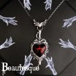 [シルバーペンダント] the Darkside_heart｜Beautesque（ビュウテスク）