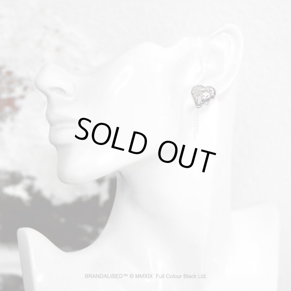 [ブランダライズド 公式コラボアクセサリー] Banksy ”Bandaged Heart” Pierce/バンクシー バンデージドハートピアス 【cooldust×BRANDALISED™】