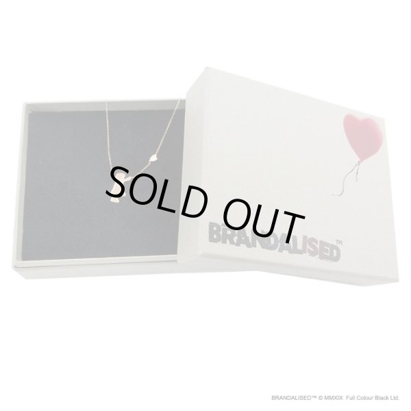 [ブランダライズド 公式コラボアクセサリー] Banksy "Balloon Girl" Necklace/バンクシー バルーンガールネックレス 【SERASTINY×BRANDALISED™】