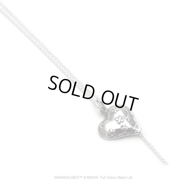 [ブランダライズド 公式コラボアクセサリー] Banksy ”Bandaged Heart” Pendant/バンクシー バンデージドハートペンダント 【cooldust×BRANDALISED™ 】