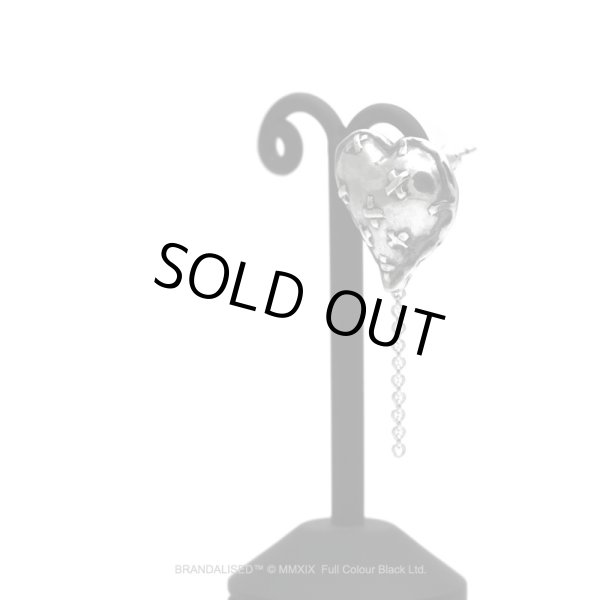 [ブランダライズド 公式コラボアクセサリー] Banksy ”Bandaged Heart” Pierce/バンクシー バンデージドハートピアス 【cooldust×BRANDALISED™】