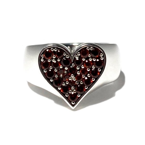 【ペアリング】スタイルオブ スペード&ハートリング アークシルバーアクセサリーズ