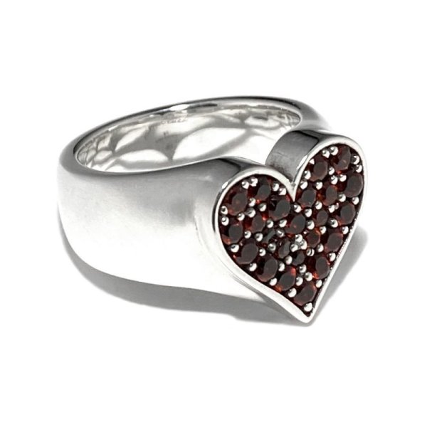 【ペアリング】スタイルオブ スペード&ハートリング アークシルバーアクセサリーズ