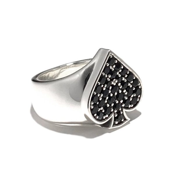 【ペアリング】スタイルオブ スペード&ハートリング アークシルバーアクセサリーズ