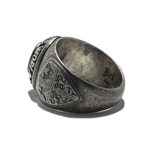 アークシルバーアクセサリーズ/カレッジリング(アンティークシルバー)