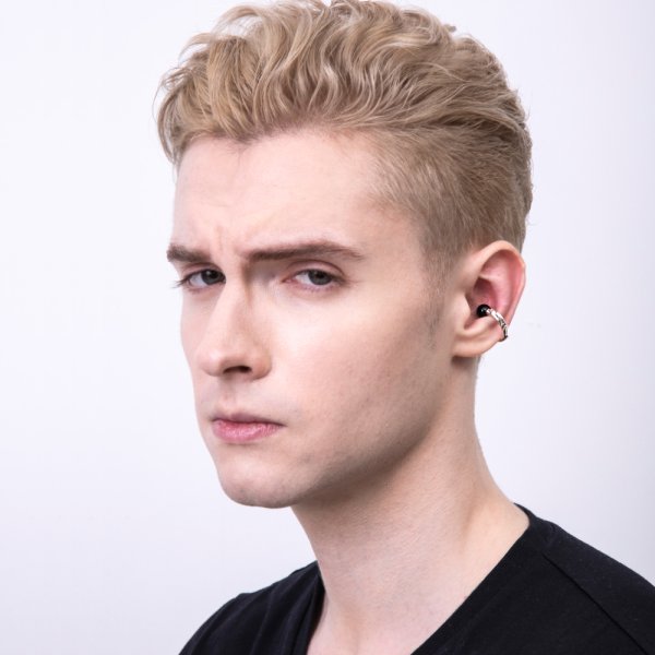 オニキスボールイヤーカフ｜Artemis Classic/アルテミスクラシック