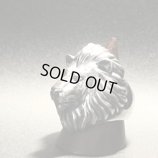 ガッシュ/【ライオン シルバーリング】Large Lion II｜gush