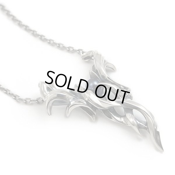 ブラックパール シルバーネックレス｜DAgDART