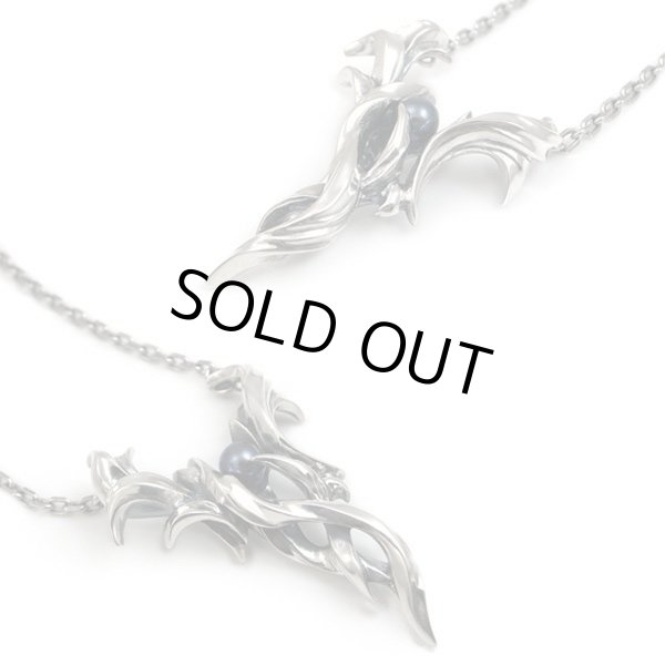 ブラックパール シルバーネックレス｜DAgDART