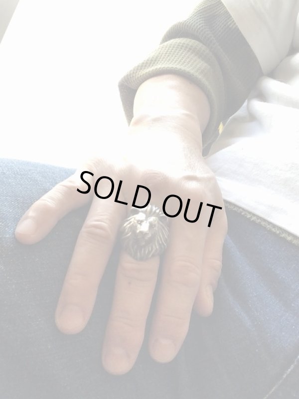 ガッシュ/【ライオン シルバーリング】Large Lion II｜gush