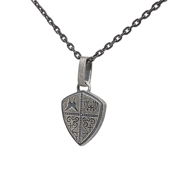 A&D エンブレムペンダント|Ark silver accessories(アークシルバーアクセサリーズ)