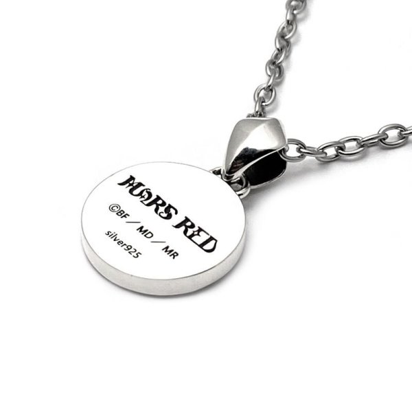 MARS RED(マーズレッド)公式グッズ タケウチ エンブレム ペンダント / MARS RED × Ark silver accessories