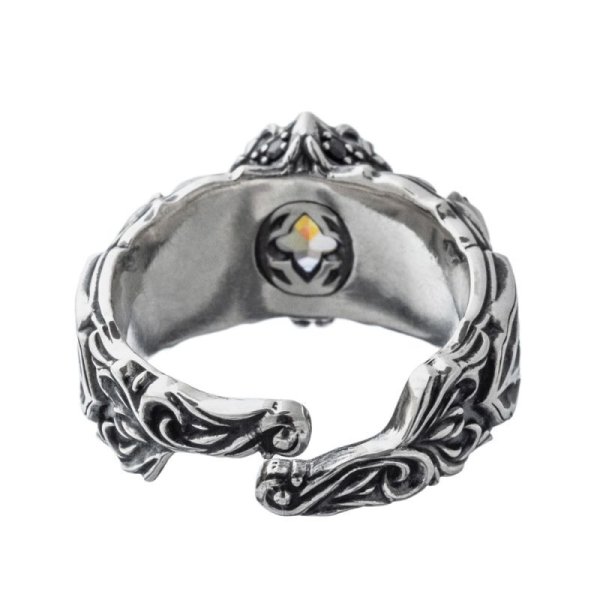 【ミスティッククォーツ】アルテミスクラシック/ロンバスミスティックリング（青紫）