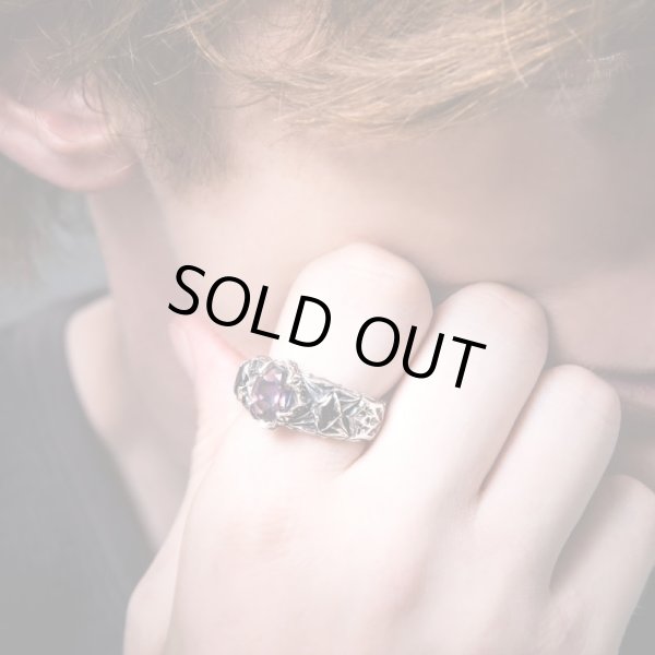 【ミスティッククォーツ】アルテミスクラシック/ロンバスミスティックリング（青紫）