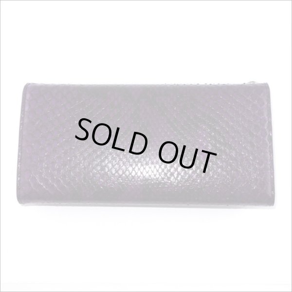 【蛇革/本革】パープルパイソン ロングウォレット/Artemis Classic/アルテミスクラシック