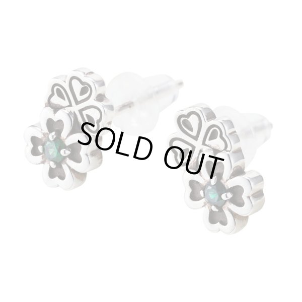 五等分の花嫁 四葉 シルバーピアス