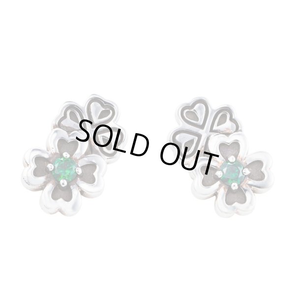 五等分の花嫁 四葉 シルバーピアス