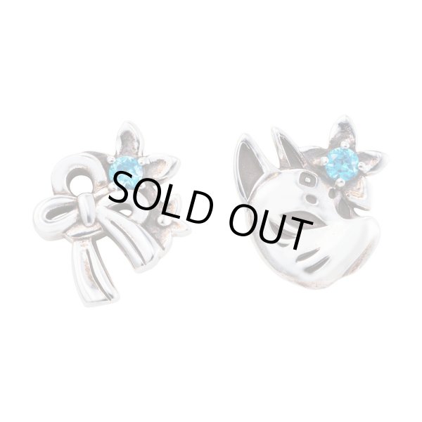 五等分の花嫁 三玖 シルバーピアス