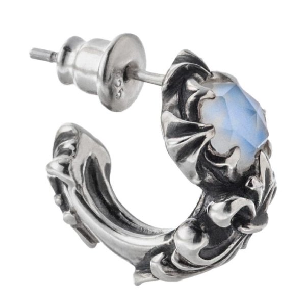 ローズカットブルームーンピアス|Artemis Classic/アルテミスクラシック