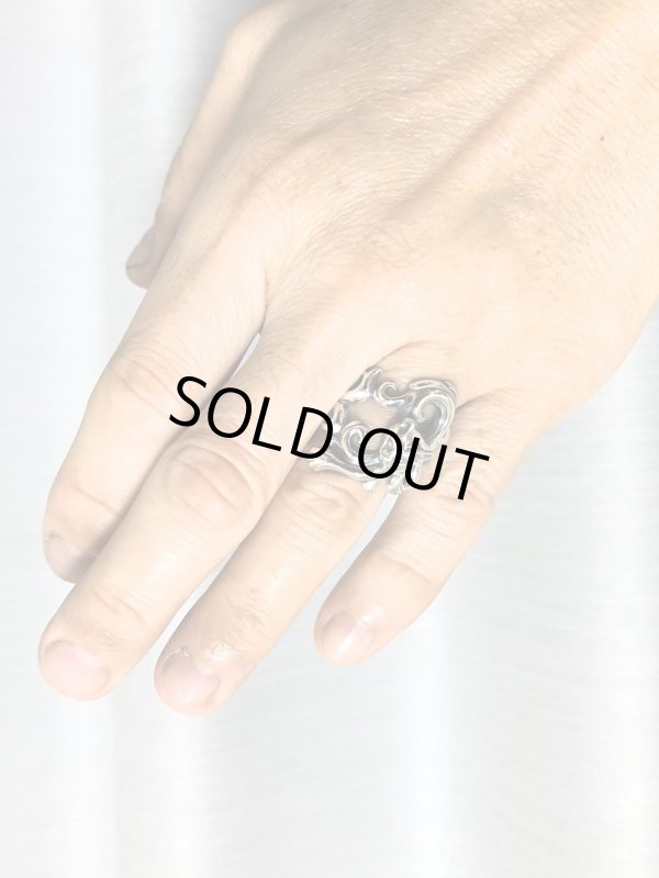 ガッシュ/【ネコ シルバーリング】唐草と猫のリング｜gush