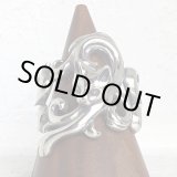 画像: ガッシュ/【ネコ シルバーリング】唐草と猫のリング｜gush