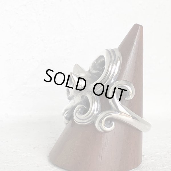 ガッシュ/【ネコ シルバーリング】唐草と猫のリング｜gush